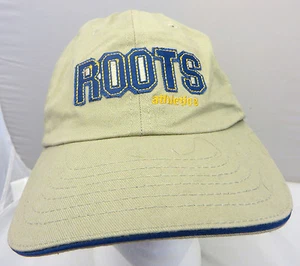 ROOTS athletics baseball cap hat adjustable v - Picture 1 of 2