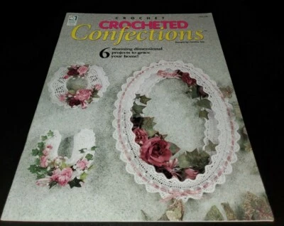 CL2 HOUSE OF W. BIRCHES 2000, CROCHETED CONFECTIONS PATTERN LEAFLET - 6 DESIGNS - Image 1 of 2