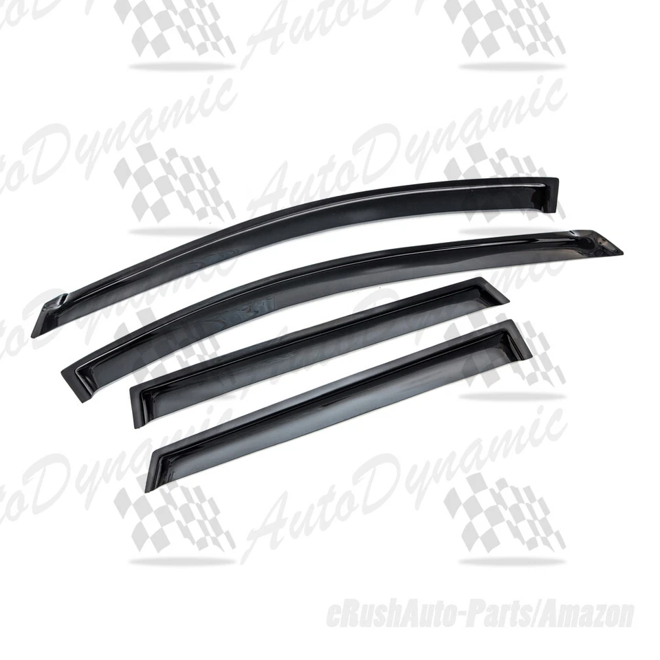 ДЛЯ 2008 09 10 11 12 2013 NISSAN ROGUE АКРИЛОВЫЕ КОЗЫРЬКИ ДЛЯ ОКОН ЗАЩИТА ОТ ДОЖДЯ 4P - Изображение 1 из 1