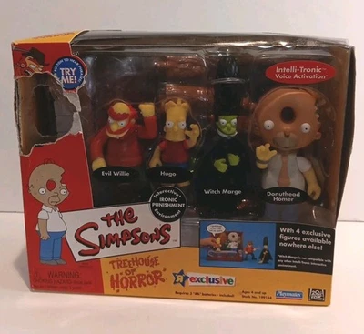 Playmates Los Simpson Casa del Árbol del Horror Castigo Irónico 2002 (LEER) Foto 1 de 4