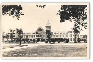 Antique RPPC Hotel Del Monte, Monterey, CA 1921 Photo Postcard Santa Cruz - Picture 1 of 2