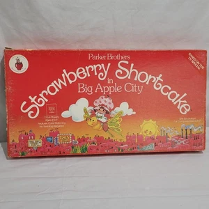 Juego de mesa completo Parker Bros Strawberry Shortcake Big Apple City 1981 vintage - Imagen 1 de 13