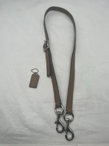 Coach Signature Crossbody Bag Strap 38” & Matching Coach Tag - Picture 1 of 5