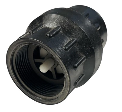 Hypro Polypropylene Spring Check Valve/Foot Valve 1-1/2” X 1-1/2” FPT - 504015 - Image 1 of 4