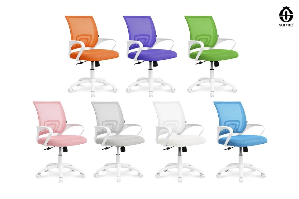 Sedia da ufficio ergonomica girevole - Happy - Immagine 1 di 1