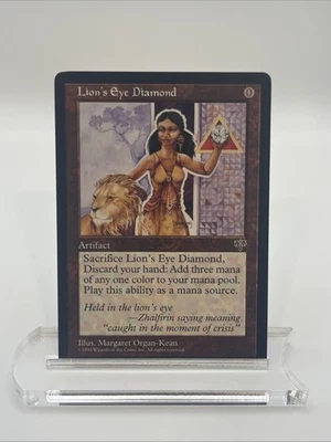 Lion’s Eye Diamond Mirage 1996 Near Mint Mtg Magic The Gathering Organ-Kean - Image 1 of 4