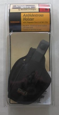 Uncle Mikes 7016-0 Sidekick Ambidextrous Hip Holster 3-1/4"-3-3/4" - Image 1 of 3