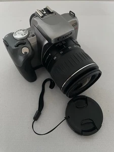 Canon EOS 300 35mm SLR Film Camera Body And Lens 200mm - Picture 1 of 7