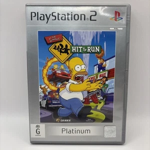 The Simpsons Hit and Run PS2 - PlayStation 2 Platinum Game - Complete & Tested - Picture 1 of 6