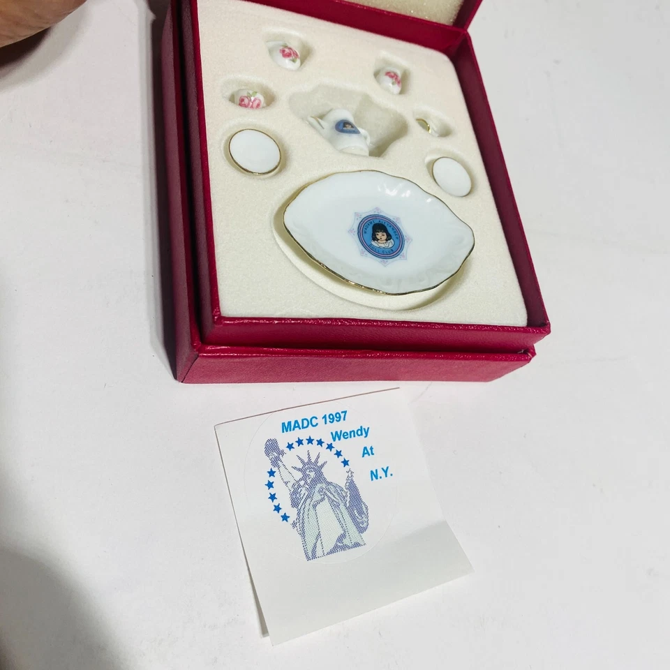 Vintage Reutter Porzellan Doll House Porcelain Dish Set MADC Wendy At New York - Image 1 of 4