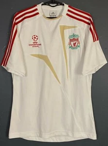 MENS FC LIVERPOOL 2009/2010 CHAMPIONS LEAGUE SOCCER FOOTBALL SHIRT JERSEY SIZE S - Picture 1 of 12