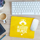 Blessed Nurse Mouse Mat Pad Greatful Appreciation Thank you Gift 24cm x 19cm