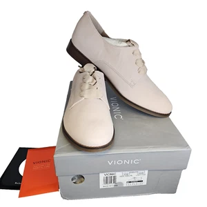 Vionic Donna Saggio Evelyn Derby Ballerine Nascoste Supporto Arco Ortotico 10M Lt Rosa - Foto 1 di 7