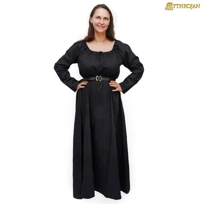 Mujeres Renacimiento Medieval Vestido Retro Largo Vestido para Juegos de Rol Juegos con disfraces Fiesta Foto 1 de 3