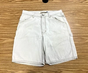Vintage GAP Carpenter Shorts Men’s Size 34 Beige Khaki Workwear Y2K Baggy - Picture 1 of 8