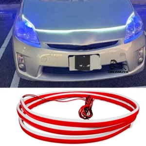 For Toyota Prius 71" White Car Hood Light Exterior LED Strip Running Lights DRL - Picture 1 of 17