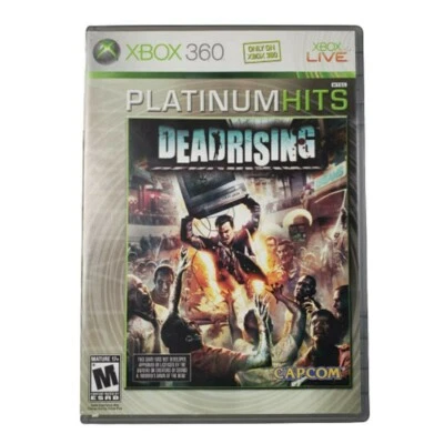 Microsoft Xbox 360 Dead Rising Platinum Hits Video Game 2006 - Image 1 of 3