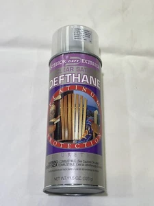 Deft Defthane Interior Exterior Clear Satin Spray Platinum Protection Polyuretha - Picture 1 of 6