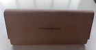 Karen Millen Nude Triangle Flap Over Sunglasses Glasses Case & Cleaning Cloth