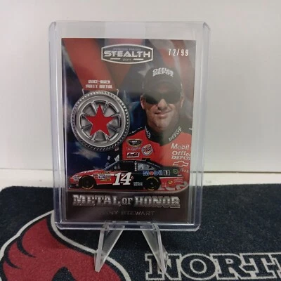 2011 press pass  tony Stewart  Stealth Metal of Honor Sheet metal of honor/99 - Image 1 of 4