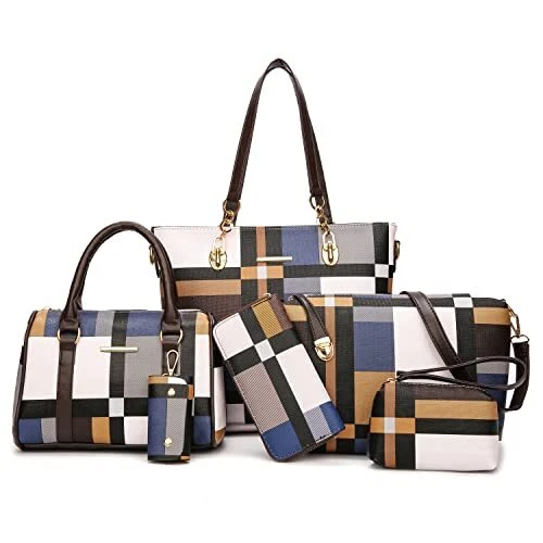 2E-youth Designer Purses and Handbags for Women Satchel Shoulder Bag Tote Top Ha