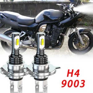 For Suzuki Bandit 1200 GSF1200S 1997-2006 White H4 9003 Headlight LED New - Picture 1 of 9