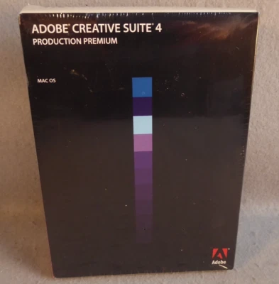 Adobe Creative Suite 4 Production Premium Software Mac OS - Upgrade from 3.x New - Image 1 of 4