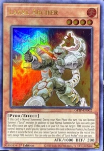 x1 Laval Archer - GFTP-EN002 - Ultra Rare - 1st Edition Yu-Gi-Oh! M/NM - Picture 1 of 1