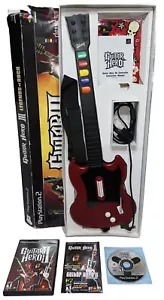 Guitar Hero II & Gibson Controller Complete CIB w/ Box & Stickers Tested PS2 - Picture 1 of 12