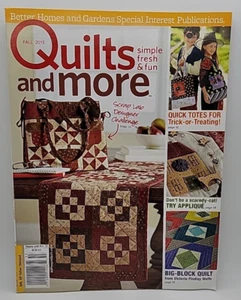 Quilts And More Magazine Better Homes And Gardens FALL 2015 Sewing - Picture 1 of 3