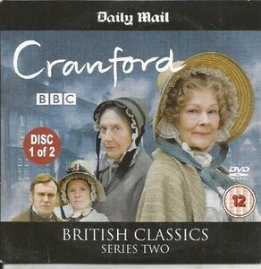 CRANFORD - DISC 1 OF 2 - BRITISH CLASSICS SERIES 2 - DAILY MAIL PROMO DVD - Imagen 1 de 2