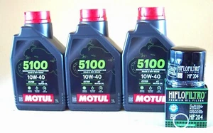 Motul 5100 10W40 Öl + Ölfilter YAMAHA YFM550 Grizzly   Bj 09-10 - Bild 1 von 1