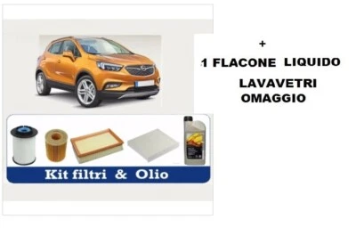 KIT TAGLIANDO OPEL MOKKA X 1.6 CDTI 110CV 136CV 2016> 5L LITRI LT OLIO OPEL 5W30 - Imagen 1 de 2