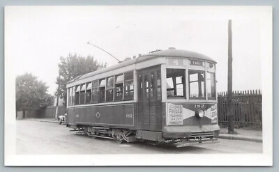 Foto de tranvía - Reading Street Railway #182 tranvía coche interurbano patio PA Foto 1 de 2