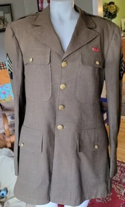 WWII Uniform USAAF Dress Jacket 9TH air Force with Bronze Star - Picture 1 of 10