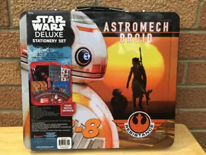 Star Wars Awaken Your Destiny Deluxe 200+ Pcs Tin Case Stationery Stationary Set - Picture 1 of 11