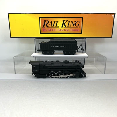 MTH RailKing 30-1198-1 New York Central 4-6-4 Hudson PS.2 O Used #5427 BCR NYC - Image 1 of 4