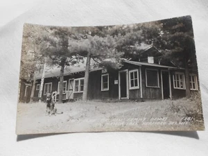 Main Lodge Mrs. Hess Family Resort RPPC Heafford JCT WIS Manson Lake P1J - Bild 1 von 3
