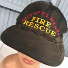 Vtg Fort Ft. Myers Florida Fire Rescue Fmfd Snapback Baseball Hat Cap