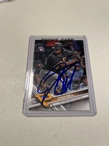 Josh Bell Signed Autographed 2017 Topps Rookie Card #30 Pirates Marlins!! - Picture 1 of 1
