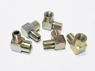 (10) 1/4" Male MNPT x 1/4" Female FNPT 90 Deg Street Elbow Same as WH TF3409x4 - Image 1 of 4