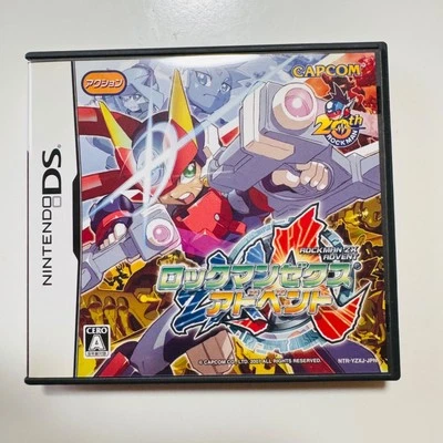 Mega Man ZX Advent NDS Game Capcom Rockman Japan Action with Case Rare - Image 1 of 4