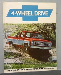 Chevrolet Allrad Verkaufsmappe 1976 - Bild 1 von 4