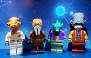 Lego Jedi Minifigur Lot Admiral Onaconda Farr Nute Gunray Plo Koon Star Wars  - Bild 1 von 14