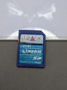 Carte mémoire flash SD Kingston Technology 2 Go - Photo 1 sur 2