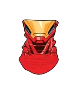 Concept One Marvel Iron Man Multi-Purpose Neck Gaiter One Size Fits All - Picture 1 of 3