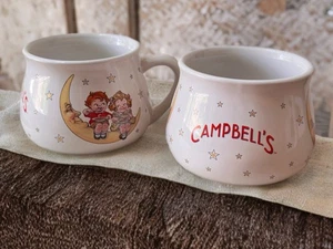 Vintage Campbells Soup 2001 Cresent Moon & Stars 16oz Cup Mug by Houston Harvest - Picture 1 of 13