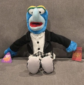 The Muppet Show Gonzo Plüsch 15 Zoll Smoking Weste Karierte Hose Zuckerhut SELTEN - Bild 1 von 7