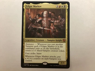 MTG Innistrad Remastered EDGAR MARKOV NM (3122) Graded Power - Image 1 of 2