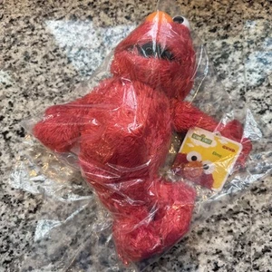 Peluche Sesame Street Elmo by Gund Take Along 12", nuovo con etichetta sigillato in busta originale - Foto 1 di 6